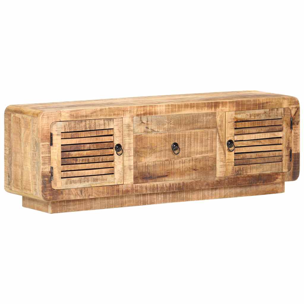 vidaXL Tv Cabinet | Natural wood tones | Rough mango wood | Standard 1