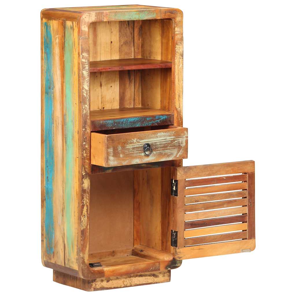 vidaXL Highboard 45x32x110 cm Solid Reclaimed Wood 2