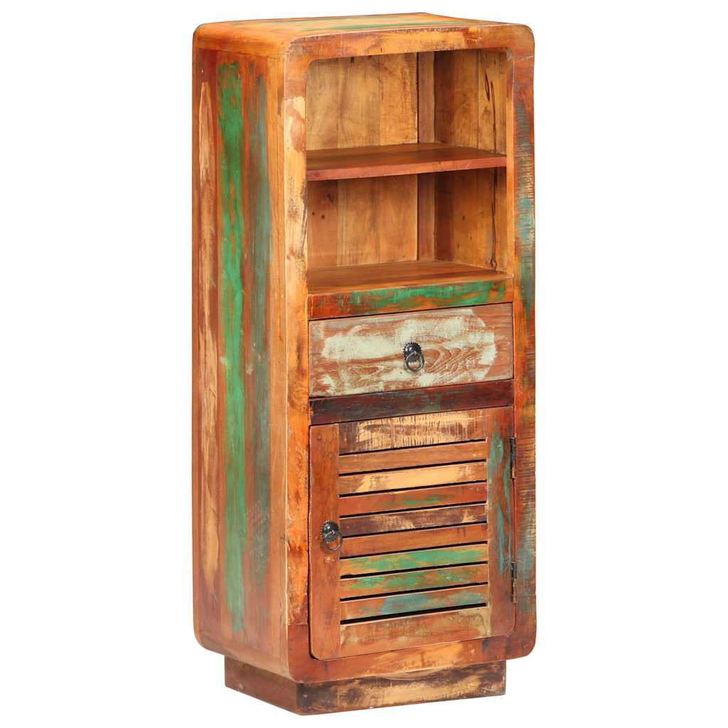 vidaXL Highboard 45x32x110 cm Solid Reclaimed Wood 4