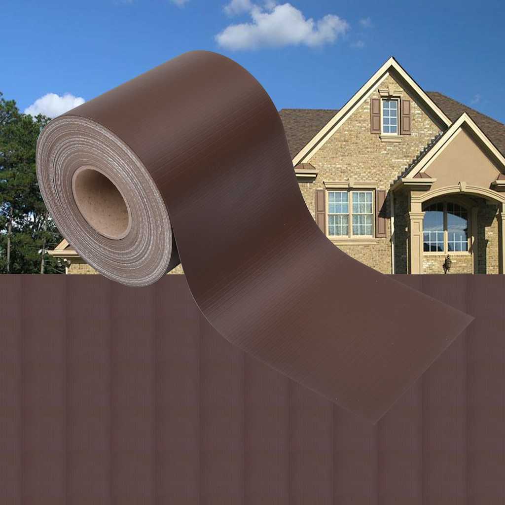 Privacy Strip PVC Brown standard