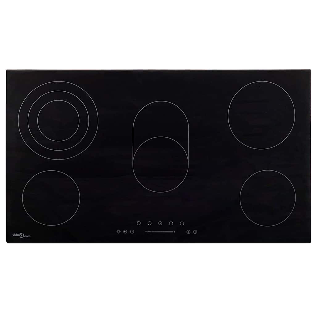 vidaXL Ceramic Hob with 5 Burners Touch Control 77 cm 8500 W 1