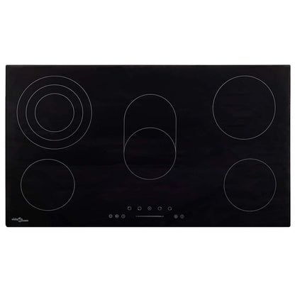 vidaXL Ceramic Hob with 5 Burners Touch Control 77 cm 8500 W 1