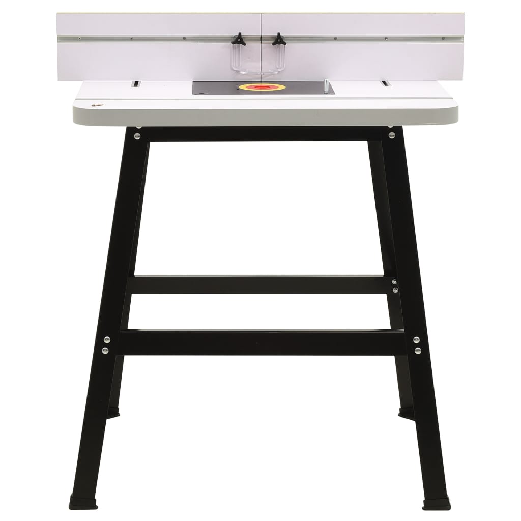 vidaXL Router Table Steel and MDF 81x61x88 cm 2