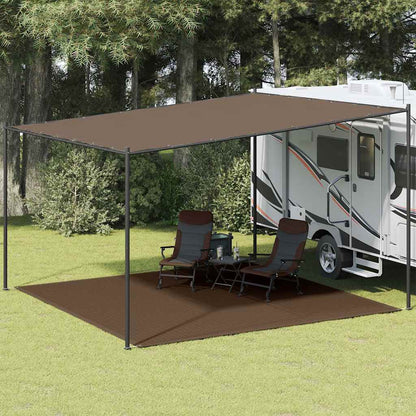 Tent Carpet 400x400 cm Brown