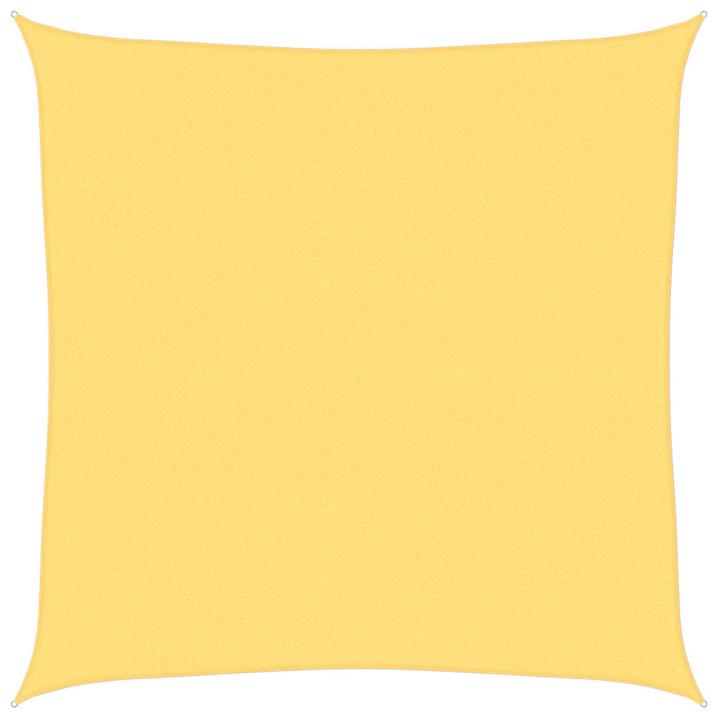 Sunshade Sail 160 g/m² 7x7 m HDPE Beige