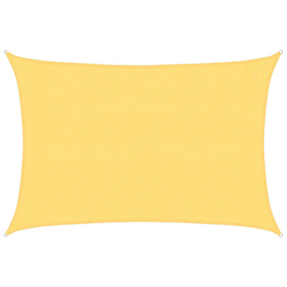 Sunshade Sail 160 g/m² 3x4 m HDPE Beige