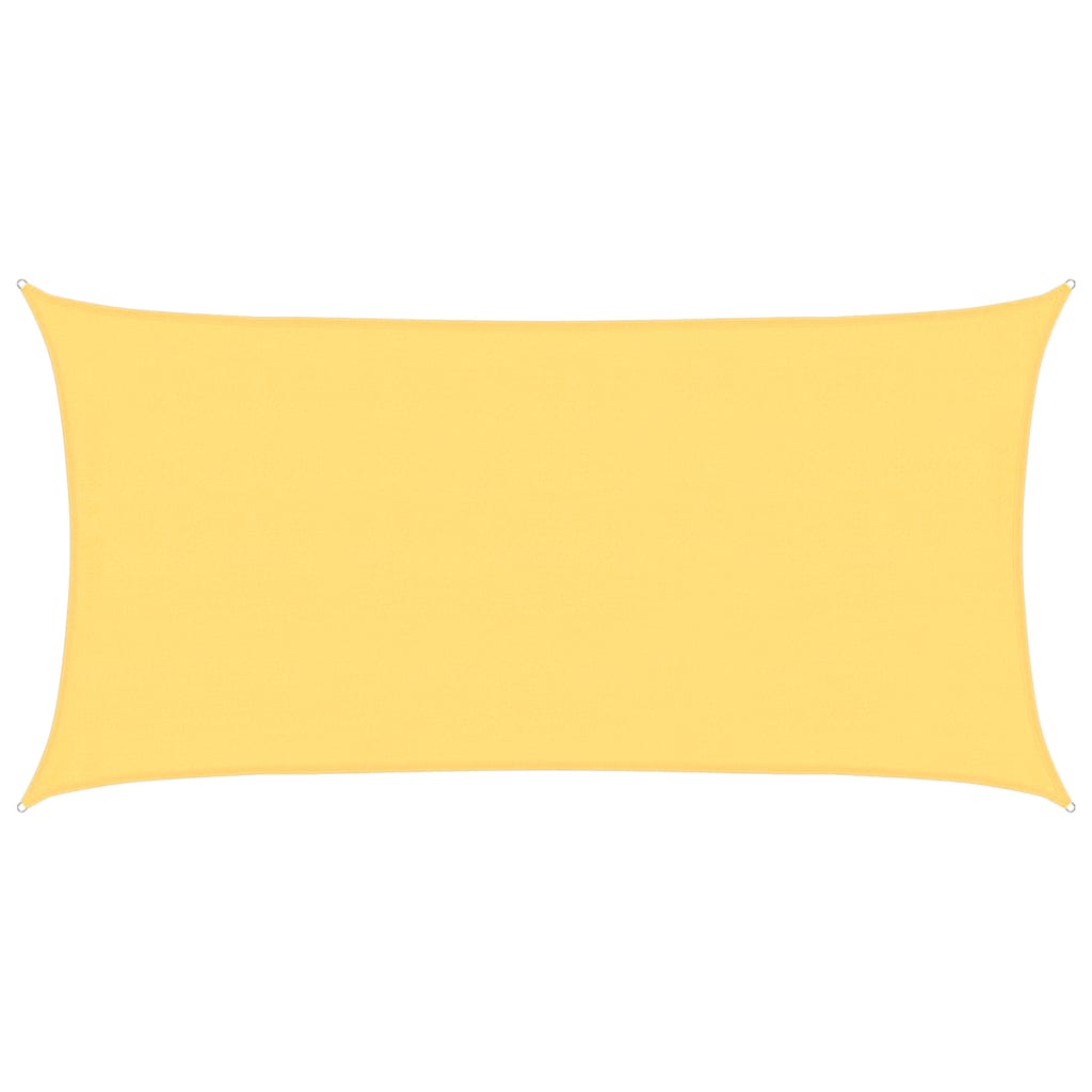 Sunshade Sail 160 g/m² 4x7 m HDPE Beige
