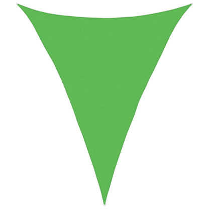 Sunshade Sail 160 g/m² 5x7x7 m HDPE Light green