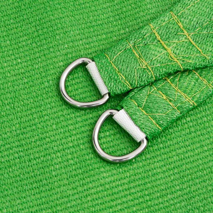 Sunshade Sail 160 g/m² 5x7x7 m HDPE Light green