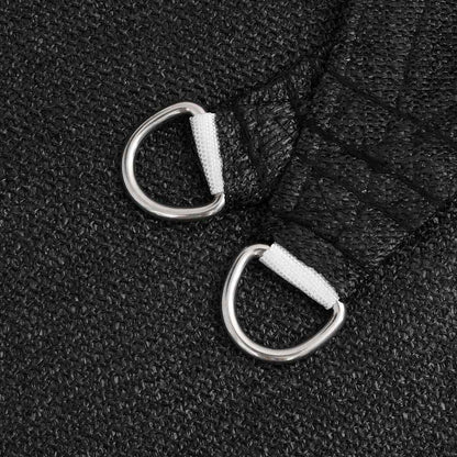 Sunshade Sail 160 g/m² 6x6 m HDPE Black