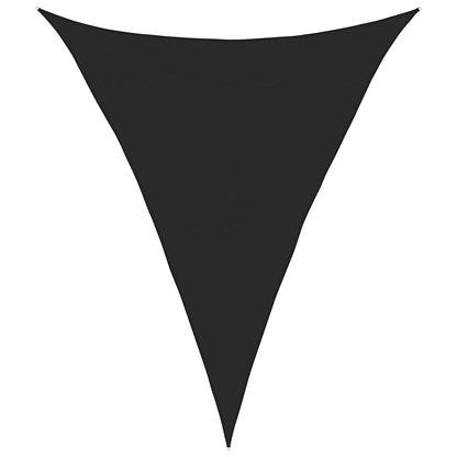 Sunshade Sail 160 g/m² 5x6x6 m HDPE Black