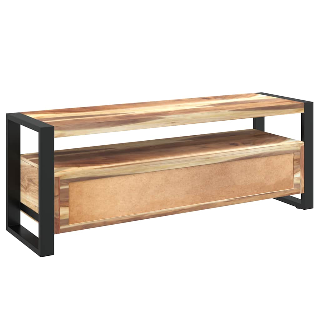 vidaXL Tv Cabinet | Honey Finish | Solid Acacia Wood | Medium | TV Cabinet 6
