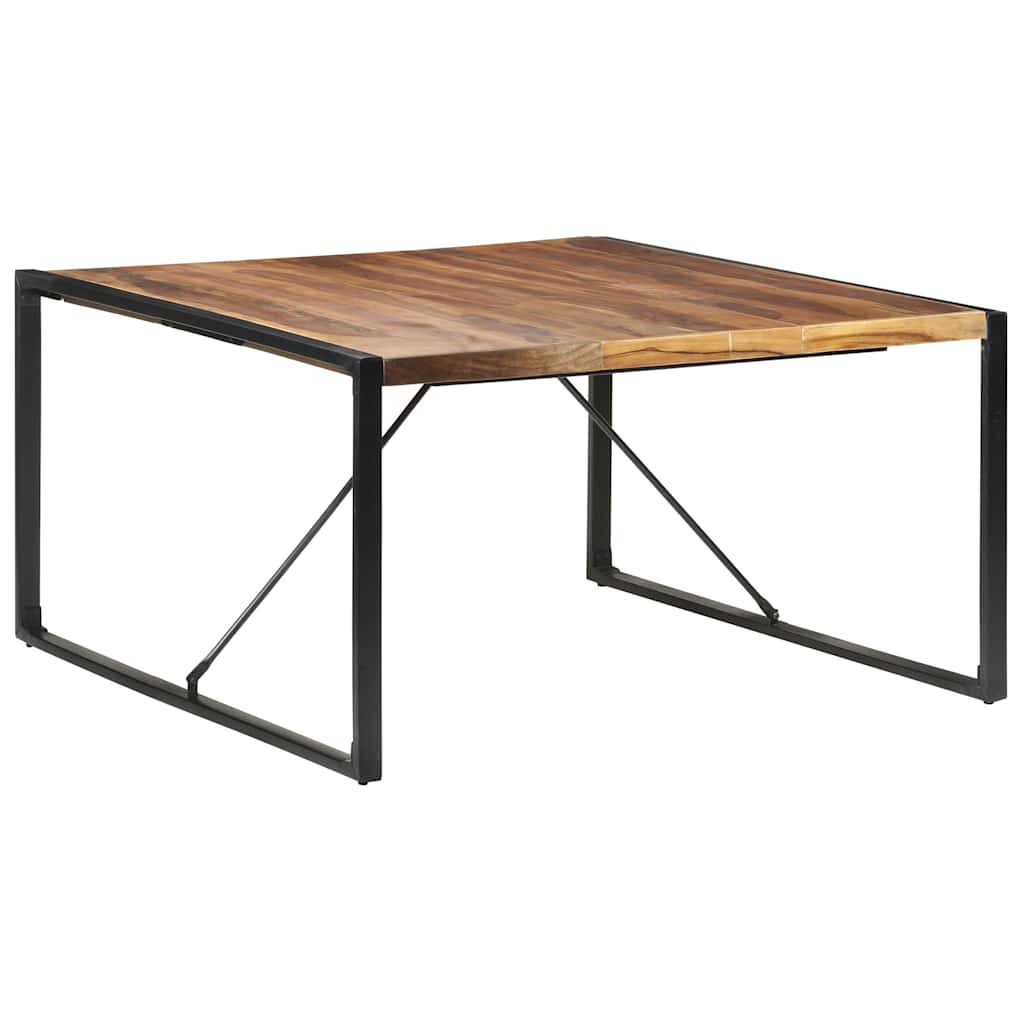 vidaXL Dining Table 140x140x75 cm Solid Wood 3