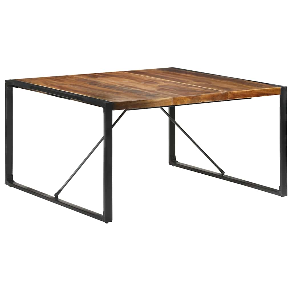 vidaXL Dining Table 140x140x75 cm Solid Wood 5