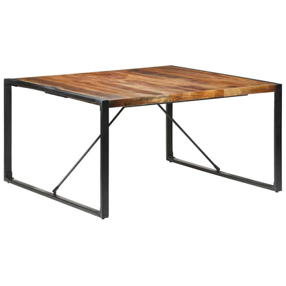 vidaXL Dining Table 140x140x75 cm Solid Wood 6