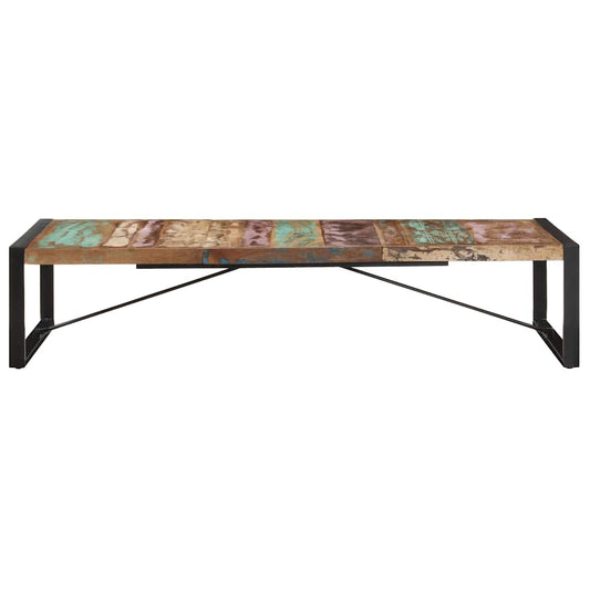 vidaXL Coffee Table 180x90x40 cm Solid Reclaimed Wood 2