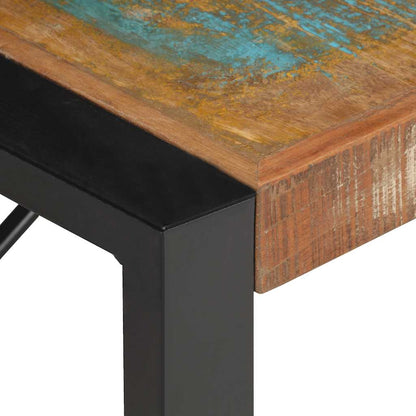 vidaXL Coffee Table 180x90x40 cm Solid Reclaimed Wood 4