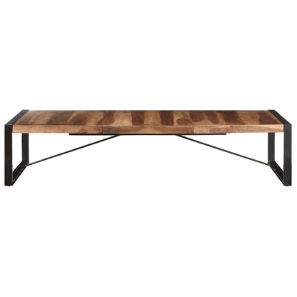 vidaXL Coffee Table 180x90x40 cm Solid Wood 2