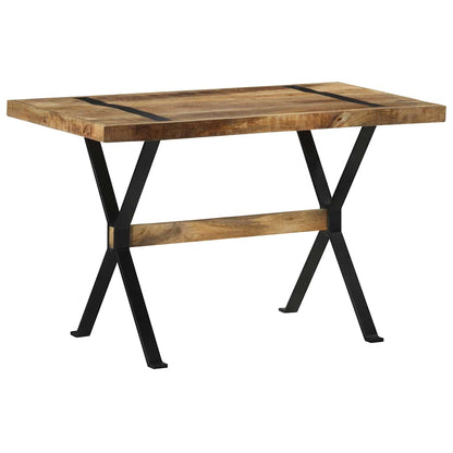 Dining Table Rough mango wood 120 cm 60 cm