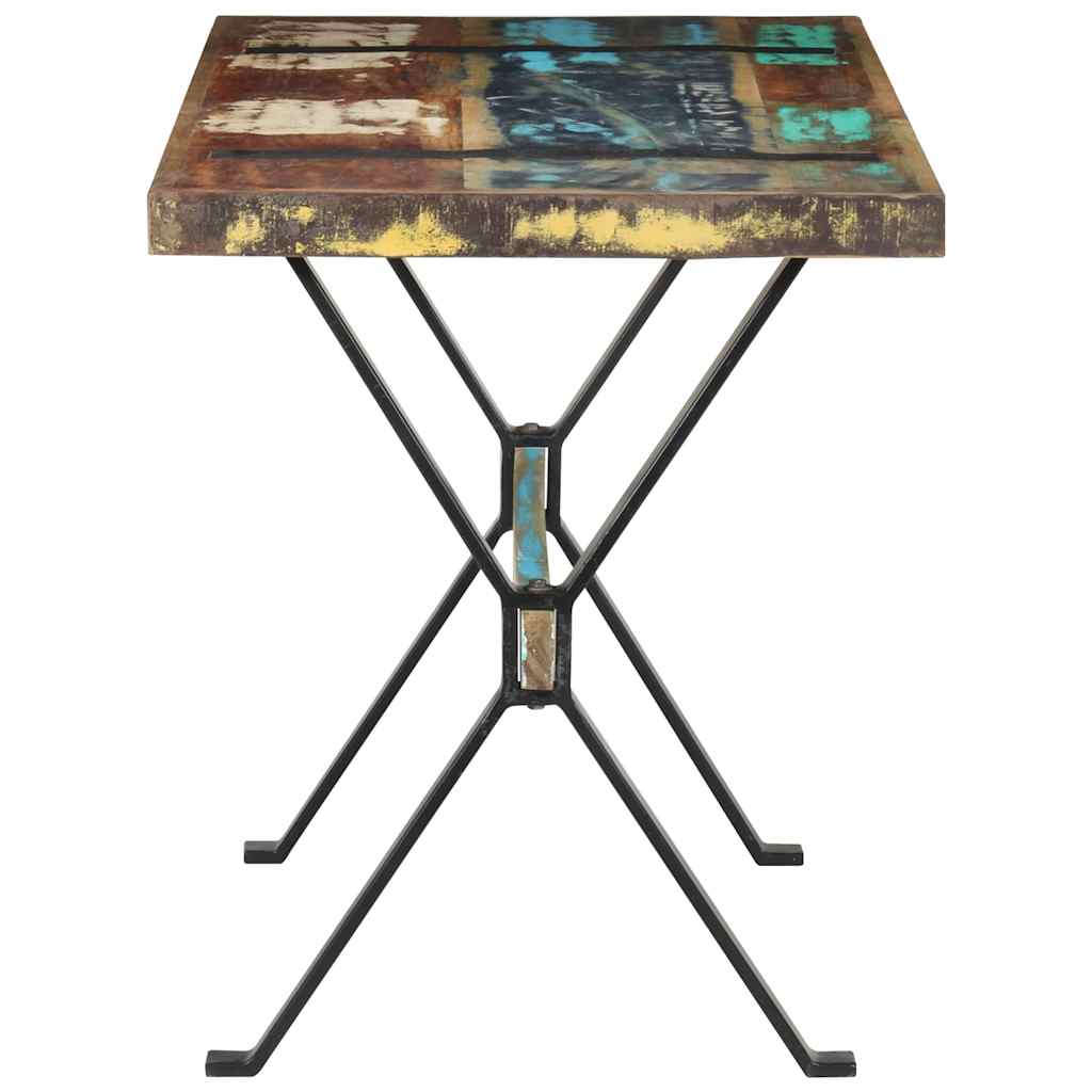 321605 vidaXL Dining Table 120x60x76 cm Solid Reclaimed Wood 3