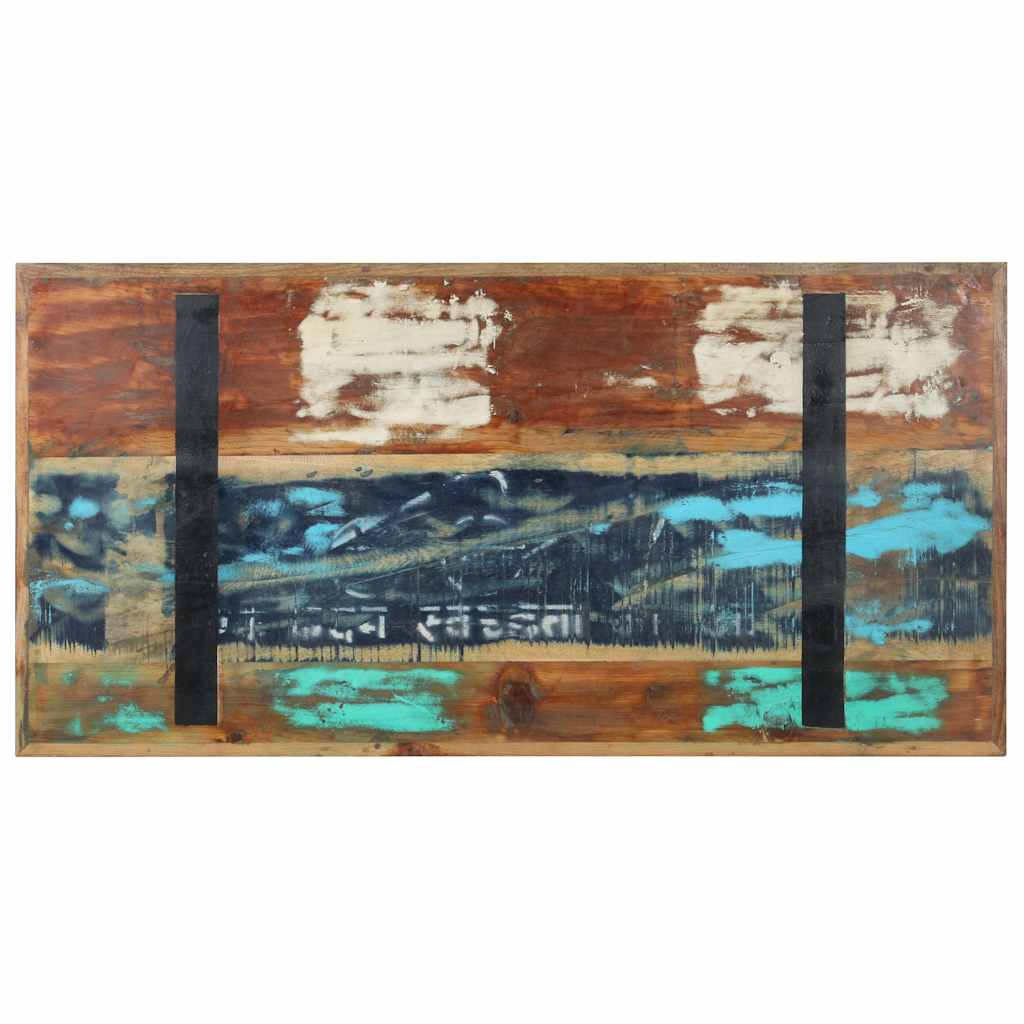 321605 vidaXL Dining Table 120x60x76 cm Solid Reclaimed Wood 4