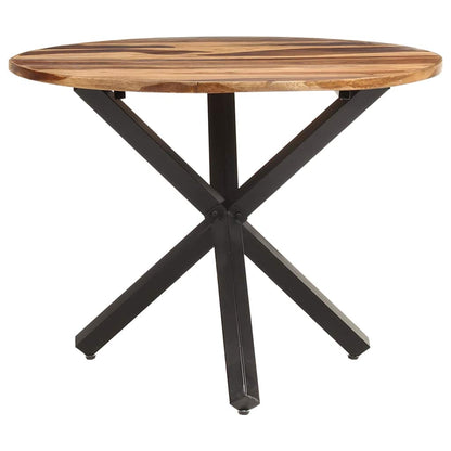 Dining Table Ø 100 x 75 cm Solid acacia wood