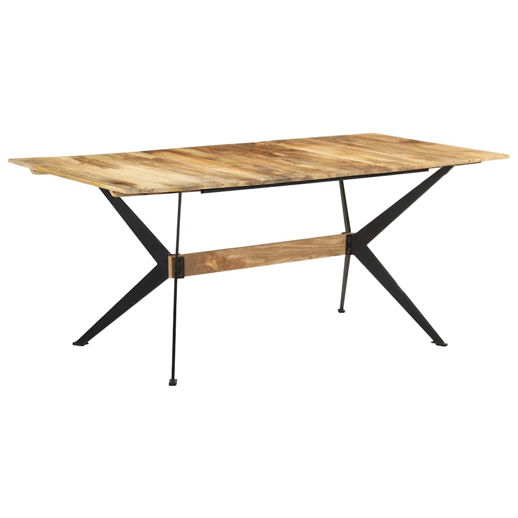 321687 vidaXL Dining Table 180x90x76 cm Solid Mango Wood 5