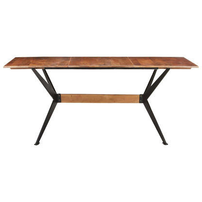 vidaXL Dining Table 180x90x76 cm Solid Mango Wood 2