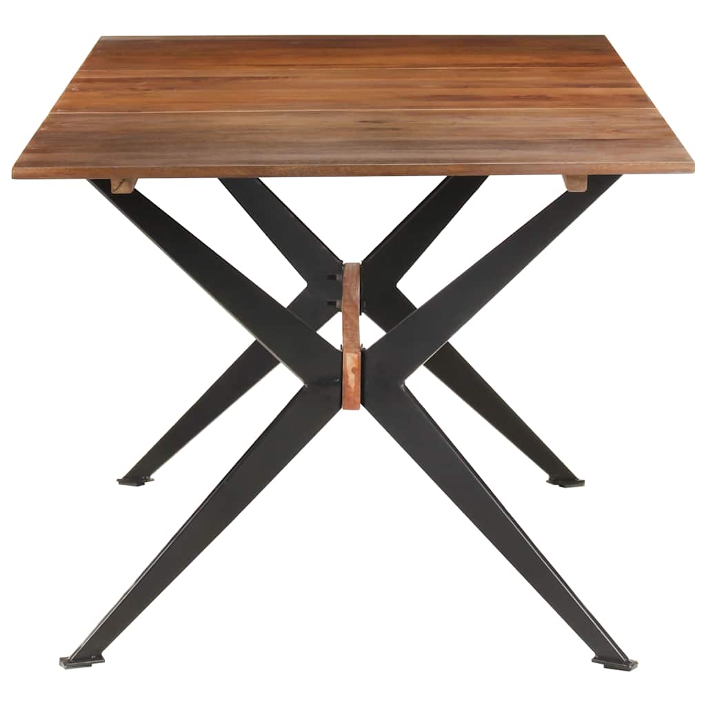 vidaXL Dining Table 180x90x76 cm Solid Mango Wood 3