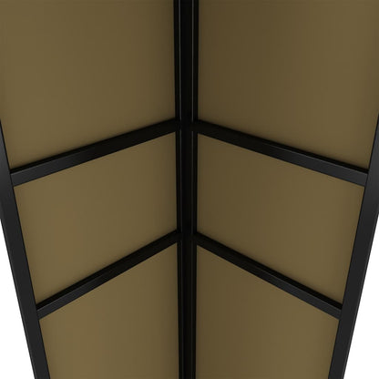 vidaXL Gazebo with Double Roof 3x6 m Taupe 180 g/m² 5