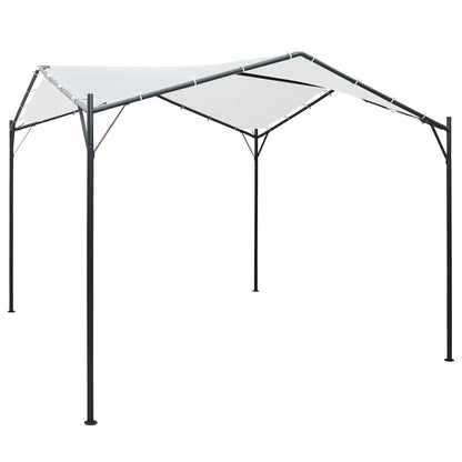 vidaXL Gazebo | White | Oxford fabric, Steel | 3x3x2.6 m | Collapsible | Gazebo 1