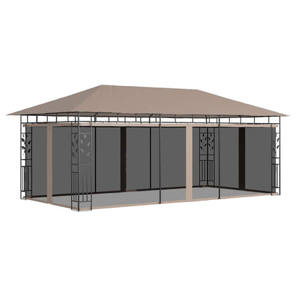 vidaXL Gazebo with Mosquito Net 180 g/m²