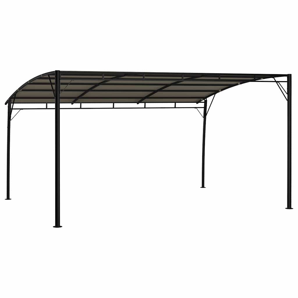 vidaXL Sunshade awnings 4 x 3 x 2.55 m Taupe 3