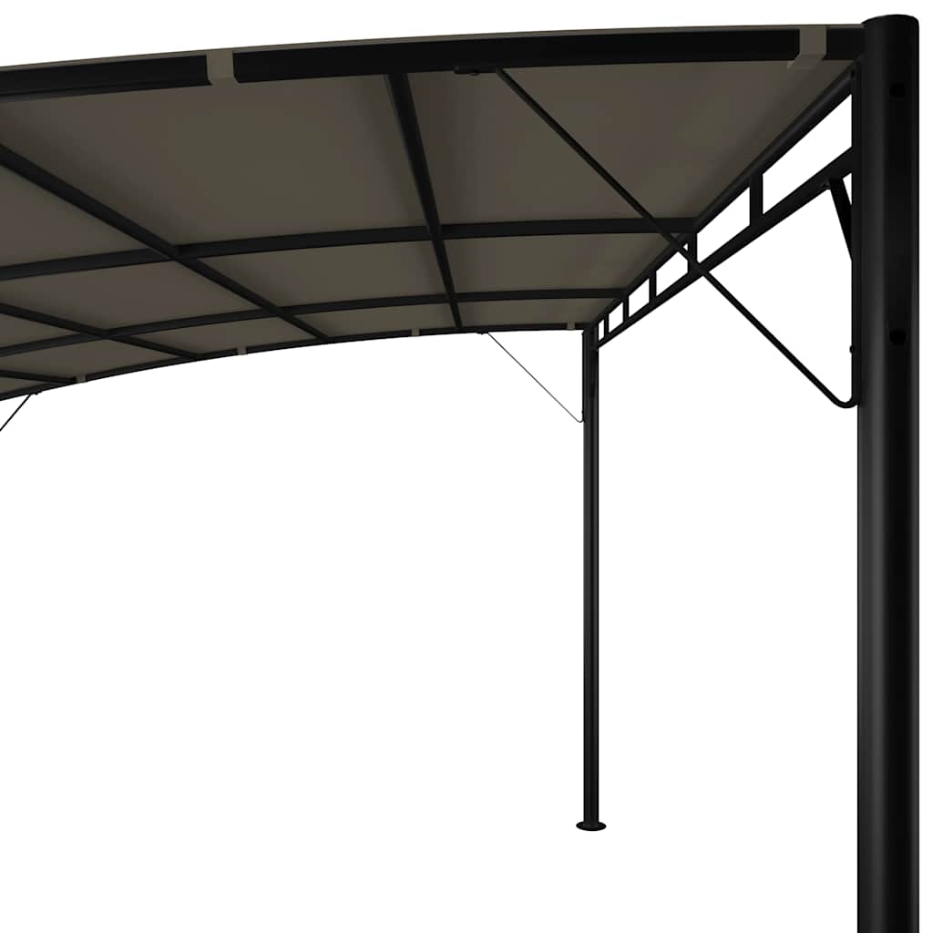 vidaXL Sunshade awnings 4 x 3 x 2.55 m Taupe 5