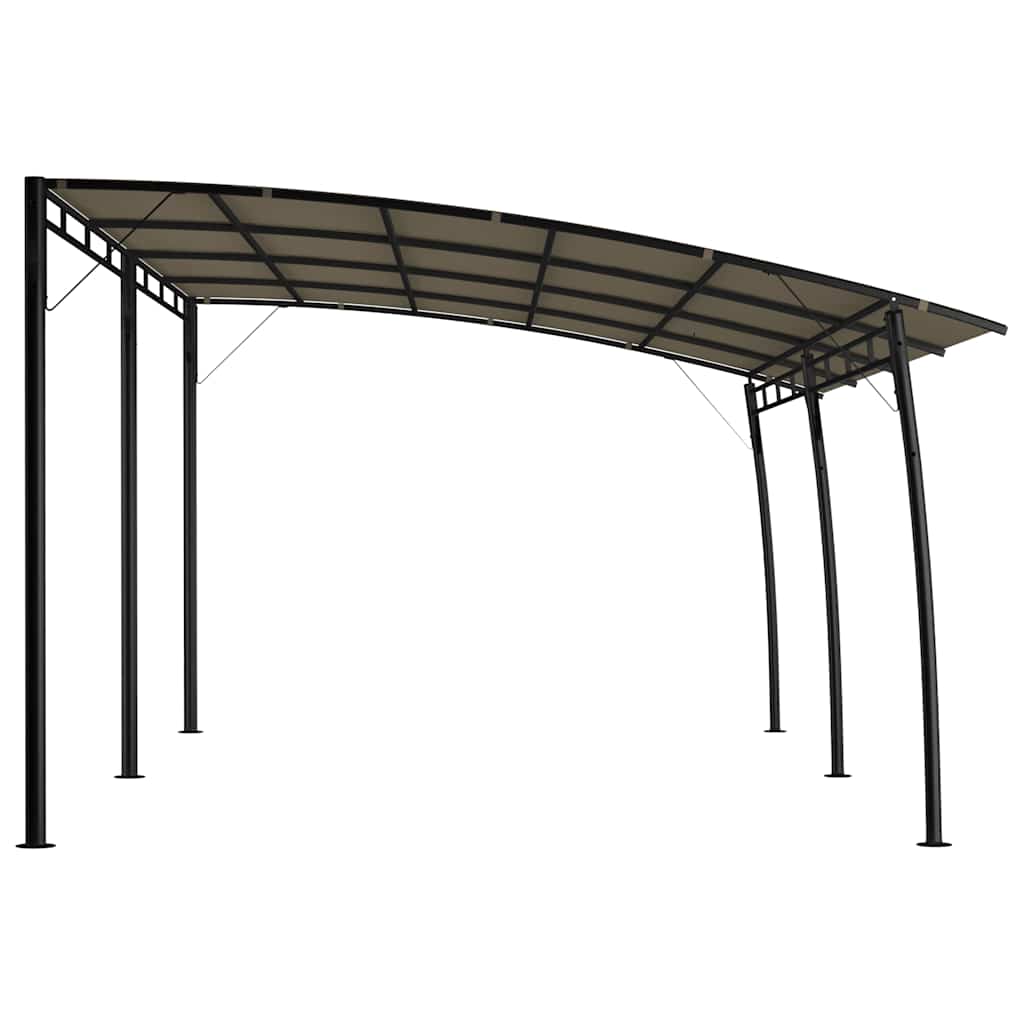 vidaXL Garden Sunshade Awning 6x3x2.55 m Taupe 3