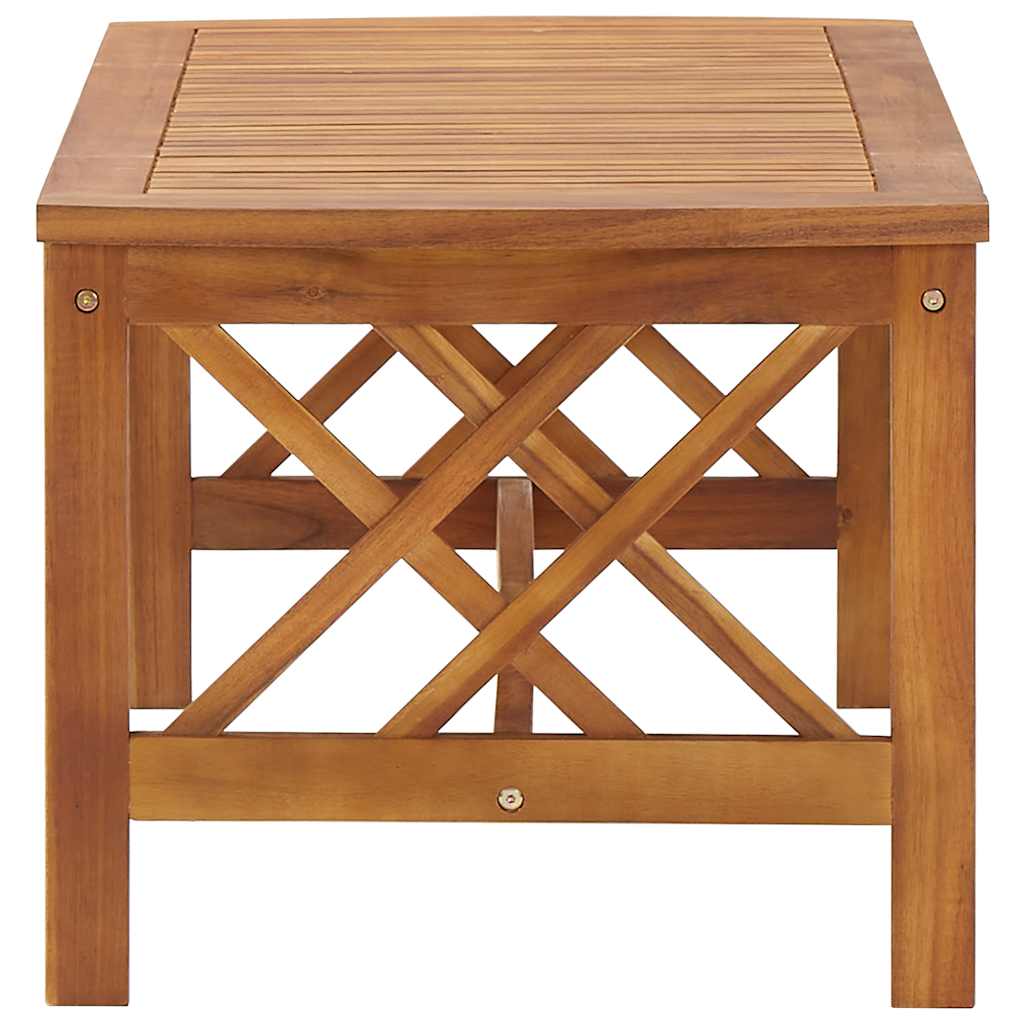 102x50x43 cm Solid Acacia Wood Coffee table