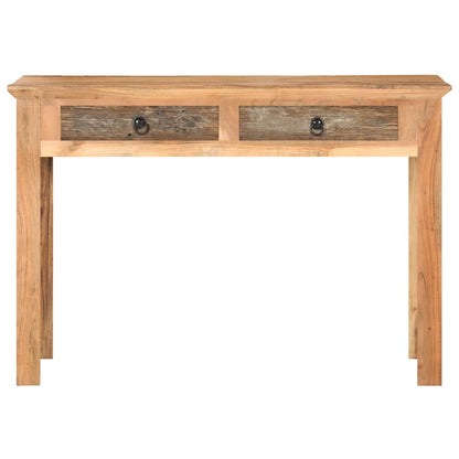 320385 vidaXL Desk 110x50x75 cm Solid Reclaimed Wood 3
