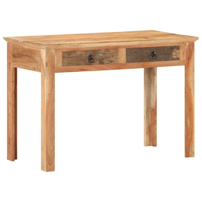 320385 vidaXL Desk 110x50x75 cm Solid Reclaimed Wood 4