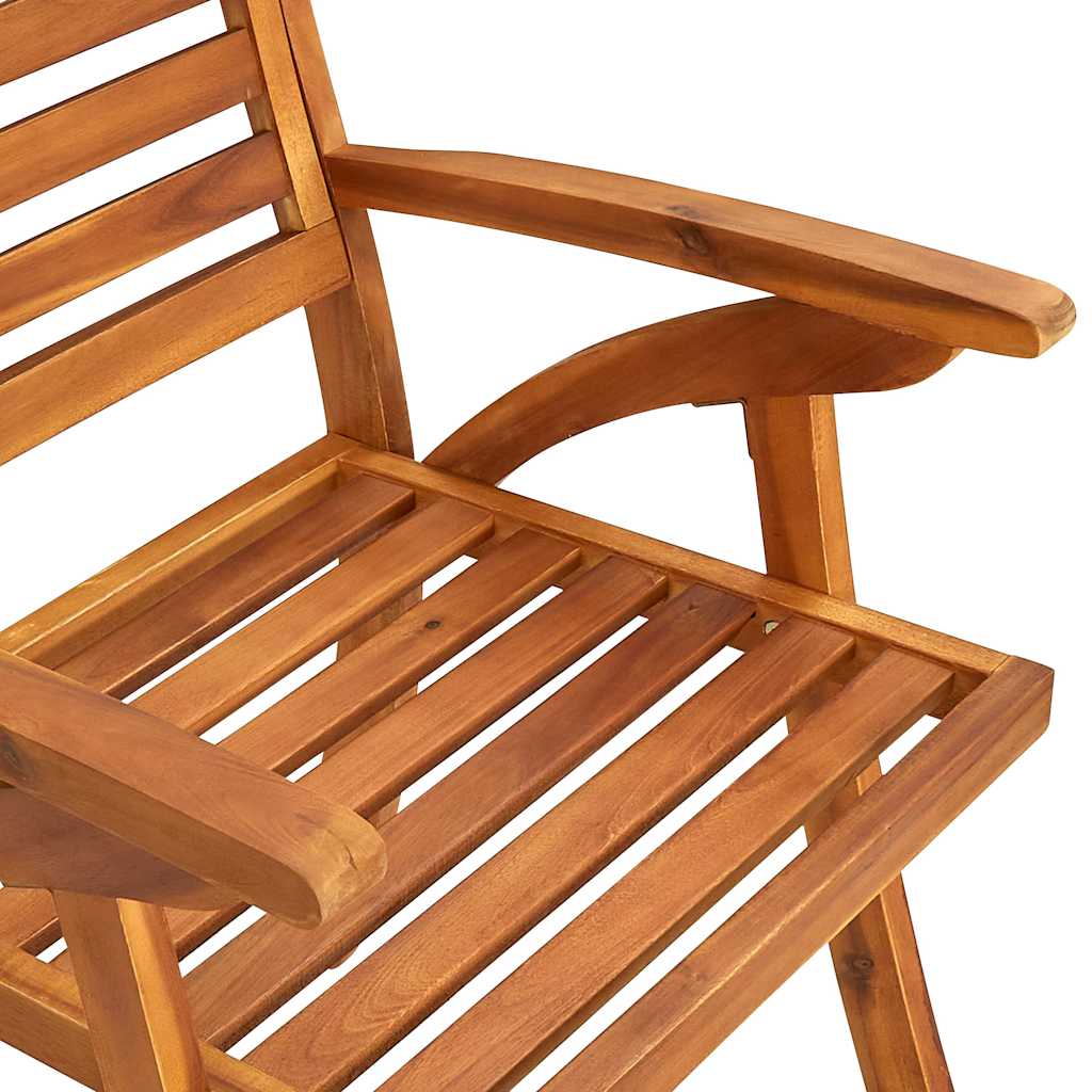 310630 vidaXL Garden Chairs 3 pcs Solid Acacia Wood 6