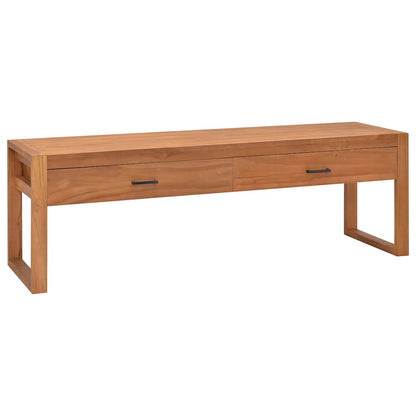 TV Cabinet 100x40x45 cm Teak Wood 140 cm