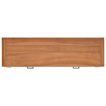 TV Cabinet 100x40x45 cm Teak Wood 140 cm