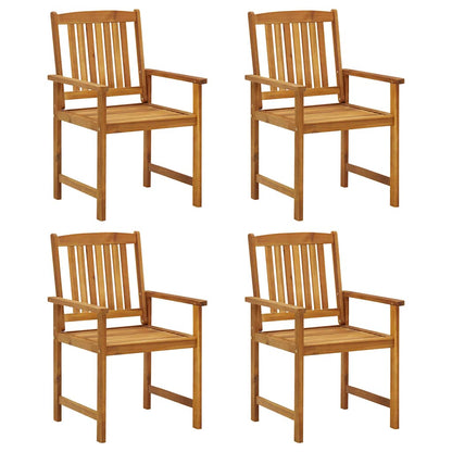 vidaXL Garden Chairs Solid Acacia Wood