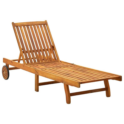 vidaXL Solid Acacia Wood Brown