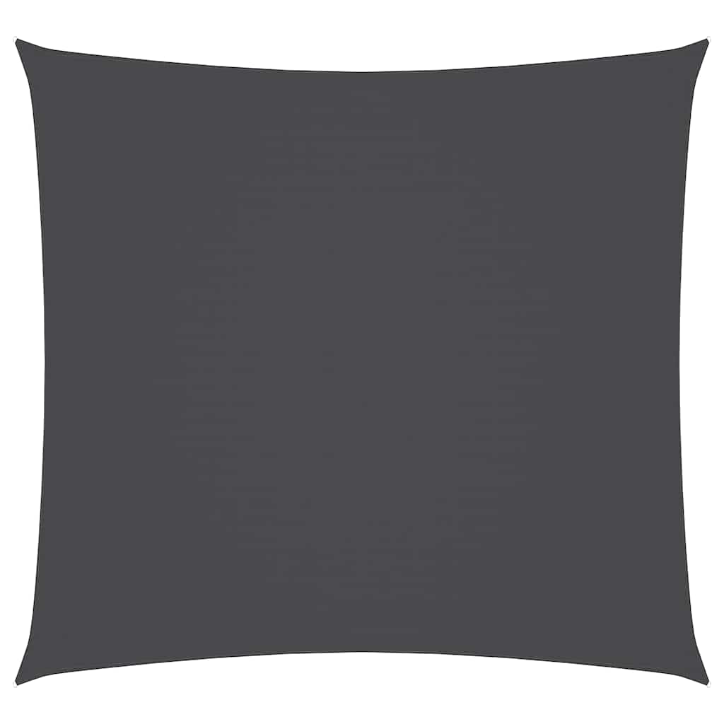 Sunshade Sail Oxford Fabric Square 5x5 m Anthracite