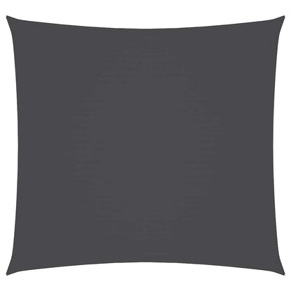 Sunshade Sail Oxford Fabric Square 5x5 m Anthracite