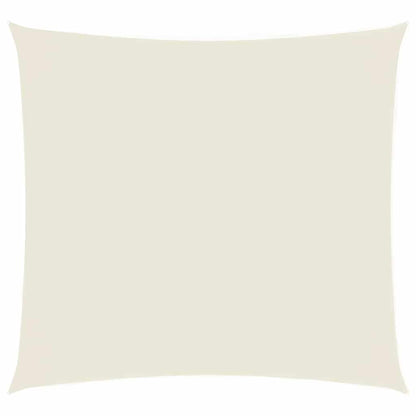 Sunshade Sail Oxford Fabric Square 6x6 m Cream