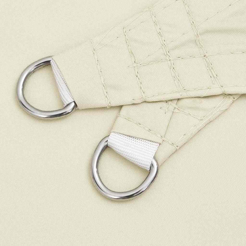 Sunshade Sail Oxford Fabric Square 6x6 m Cream