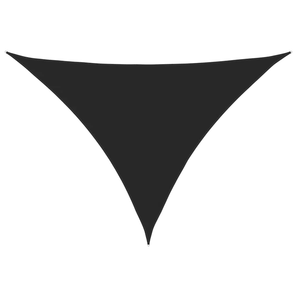 Sunshade Sail Oxford Fabric Triangular 5x7x7 m Black