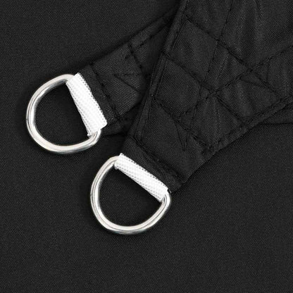 Sunshade Sail Oxford Fabric Triangular 5x7x7 m Black
