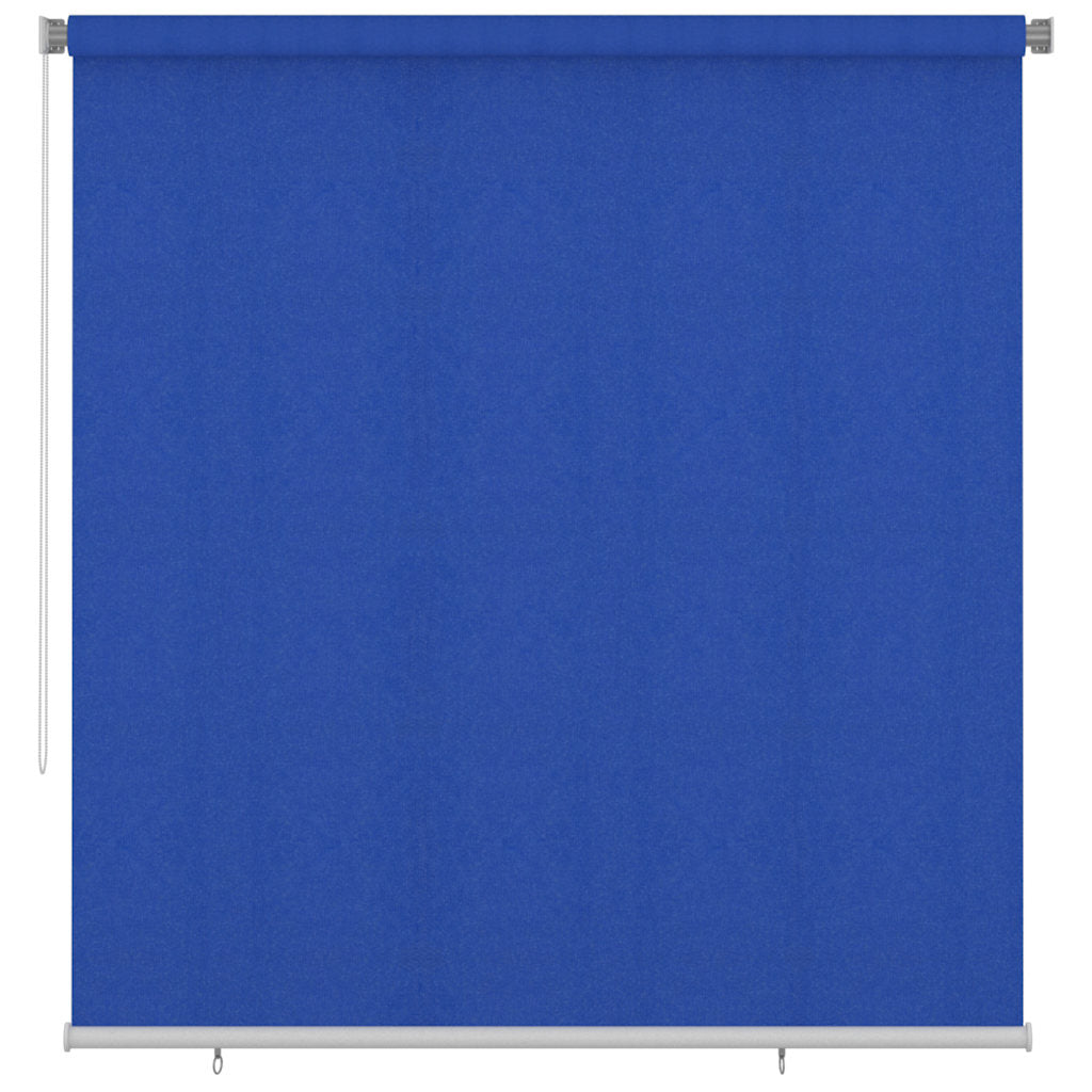 Outdoor Roller Blind 225(W)x230(H) Width 220 cm Blue
